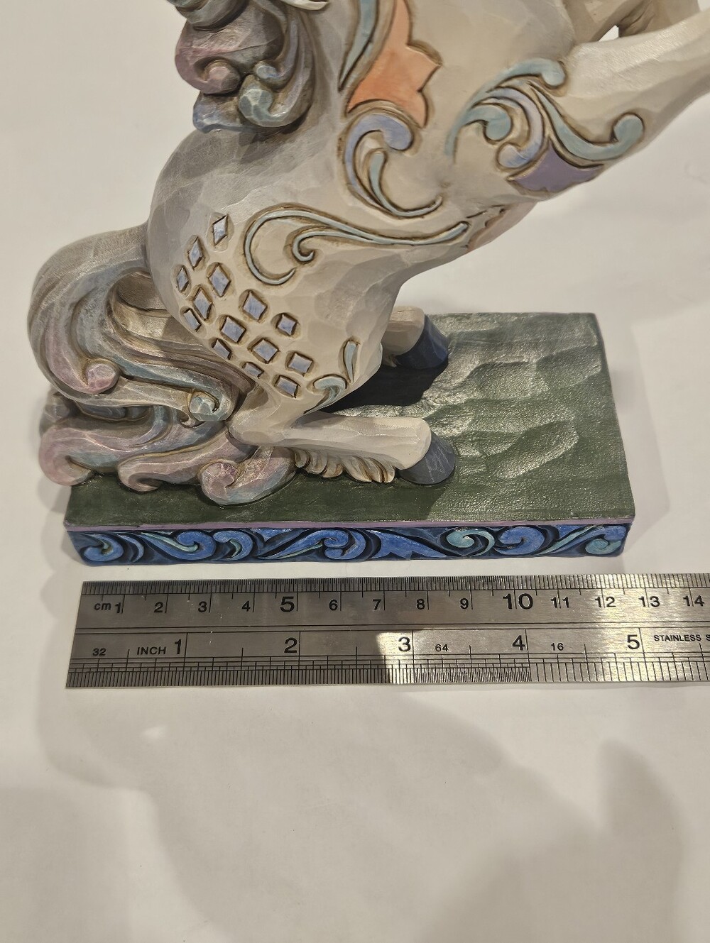 Jim Shore Pastel Unicorn Sculpture - Picture 8 of 10